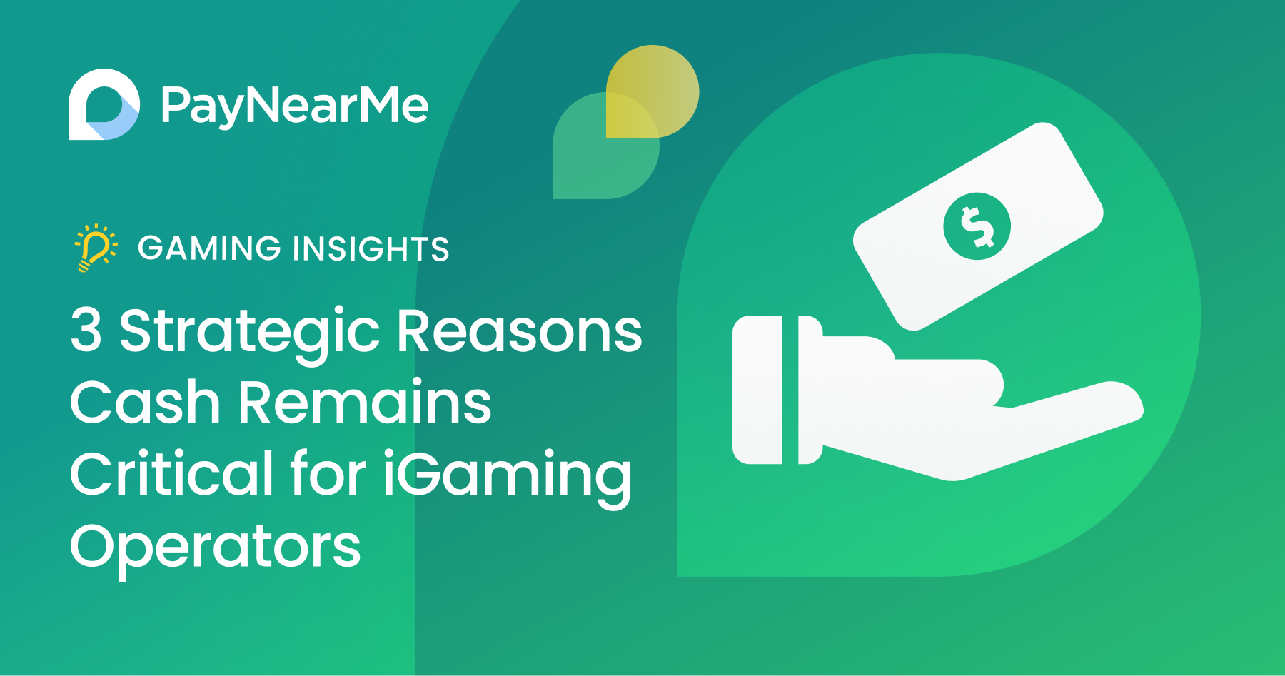3 Strategic Reasons Cash Remains Critical for iGaming Operators